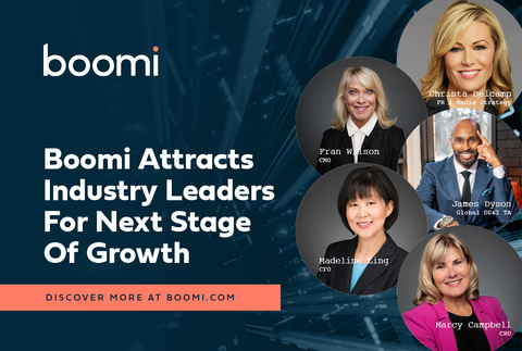 Boomi为其下一发展阶段吸纳行业领袖（图示：美国商业资讯） 