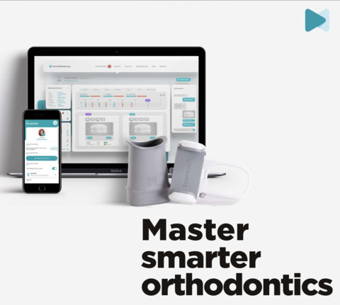 DentalMonitoring患者医疗卡时间线。（照片：DentalMonitoring） 